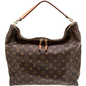 Authentic: Louis Vuitton LV Monogram Sully MM